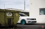 Volkswagen Jetta GLI on Vossen Wheels (LC-109T) 2018 года